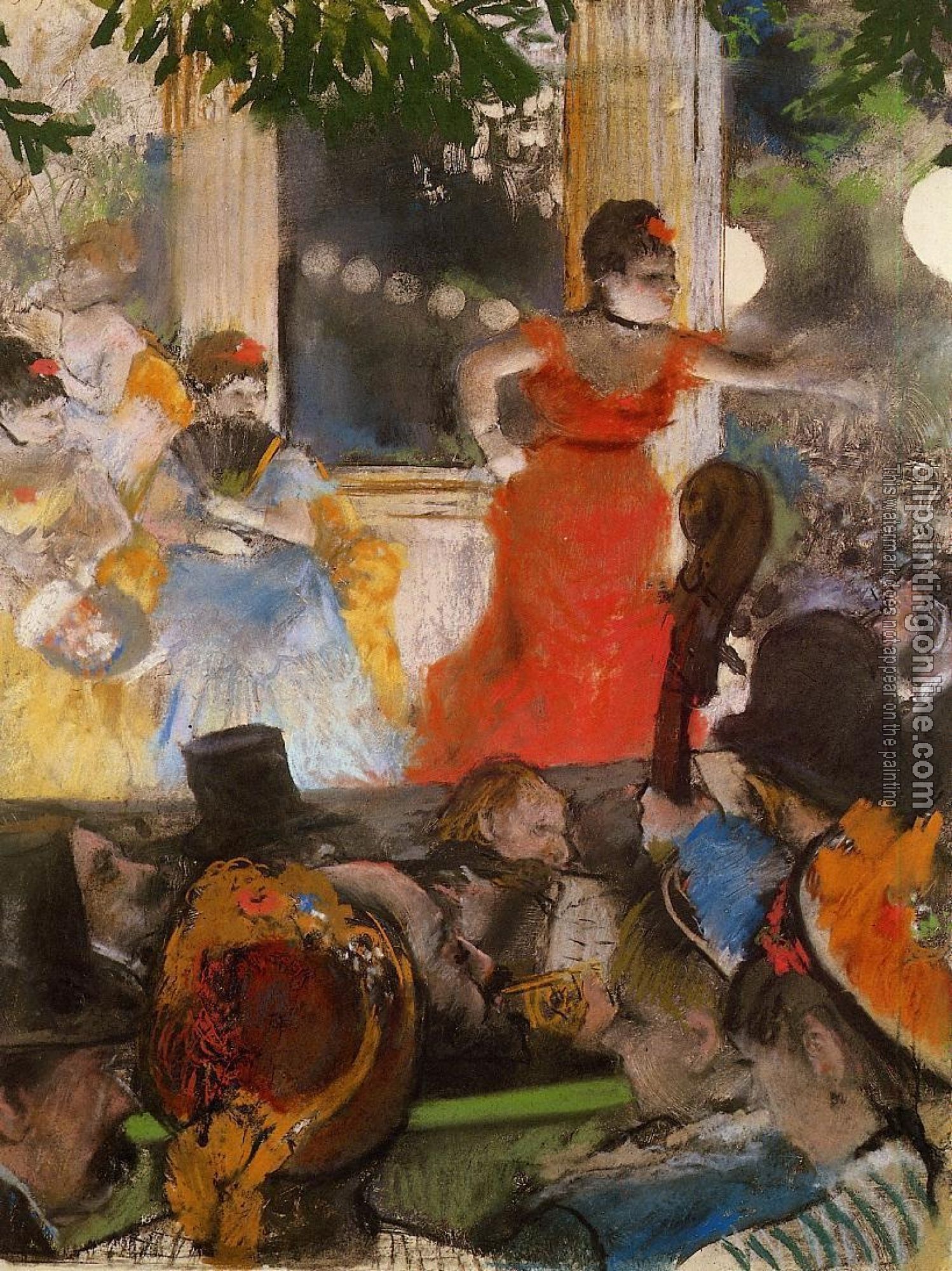 Degas, Edgar - Cafe Concert   At Les Ambassadeurs